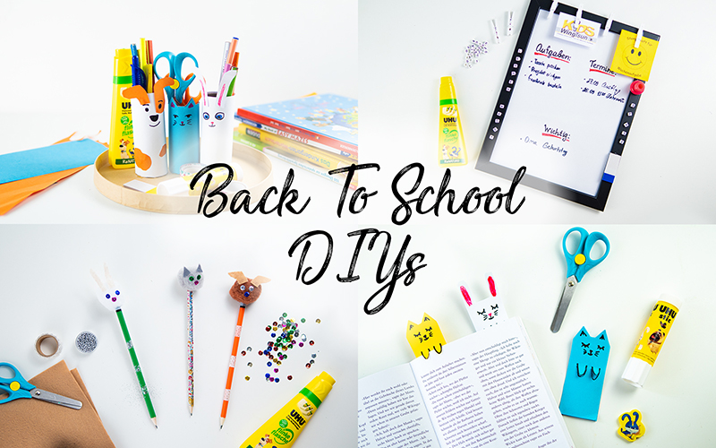 Back To School DIYs - Ideen Für Die Schule — Mama Kreativ